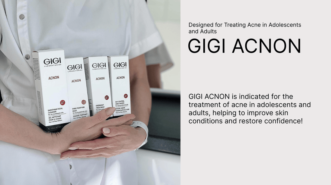 GIGI ACNON is indicated for the treatment of acne in adolescents and adults!