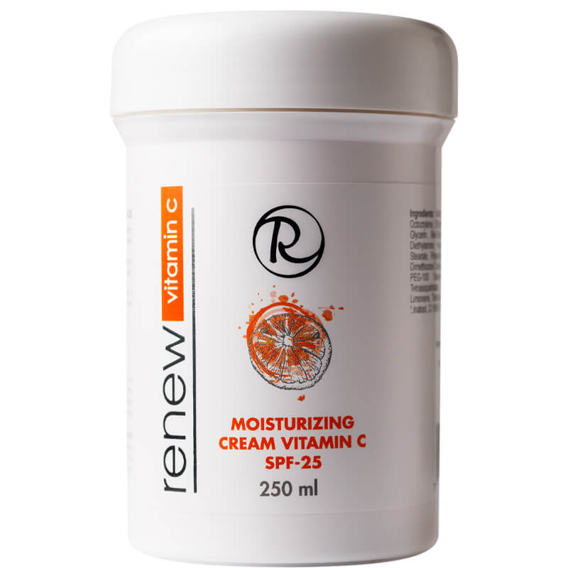 Renew  - Moisturizing Cream Vitamin C Spf-25 250ml / 8.5oz - Faborya