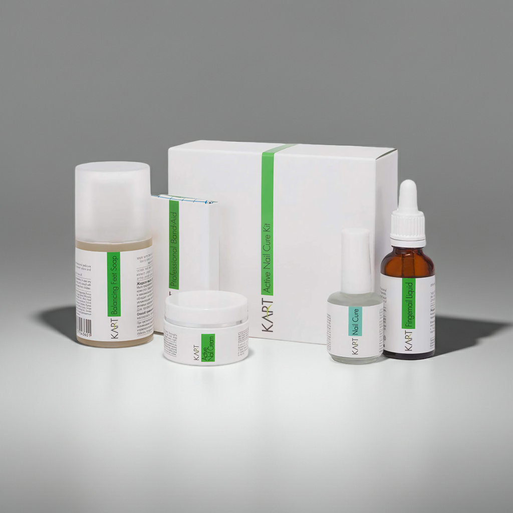 Kart Effective Professional Feet - 5 Products Active Nail Cure kit