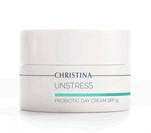 Christina Unstress - Pro-Biotic Day Cream Spf 15 50ml / 1.7oz