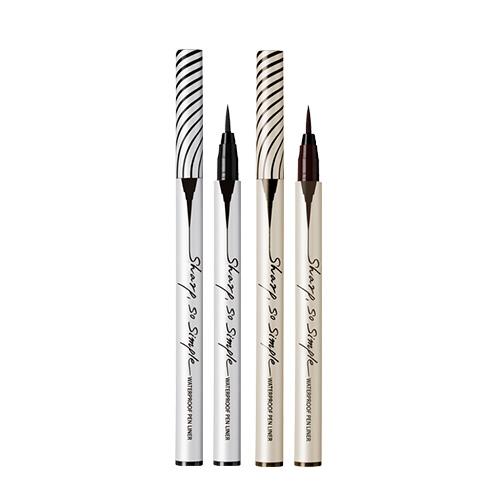 CLIO Sharp So Simple Waterproof Pen Liner 0.14g (2 Colors) - Faborya