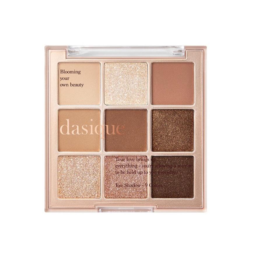 dasique Shadow Palette 9 Colors 7g #01 Sugar Brownie - Faborya