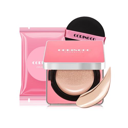 CORINGCO CHERRYBLOSSOM WATER BB CUSHION 15g + 15g(Refill) SPF50/PA+++ (2 Colors) - Faborya