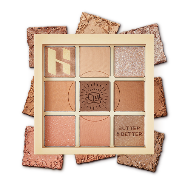 [HOLIKA HOLIKA] My Fave Mood Eye Palette Butter&Better Collection 8g #ANG BUTTER - Faborya