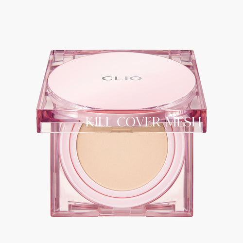 CLIO Kill Cover Mesh Glow Cushion Set (+Refill) 15g X 2ea (3 Colors) - Faborya