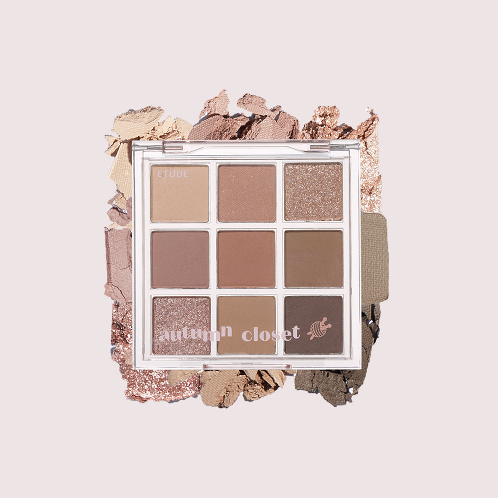 ETUDE Play Color Eyes 9-Color #Autumn Closet - Faborya