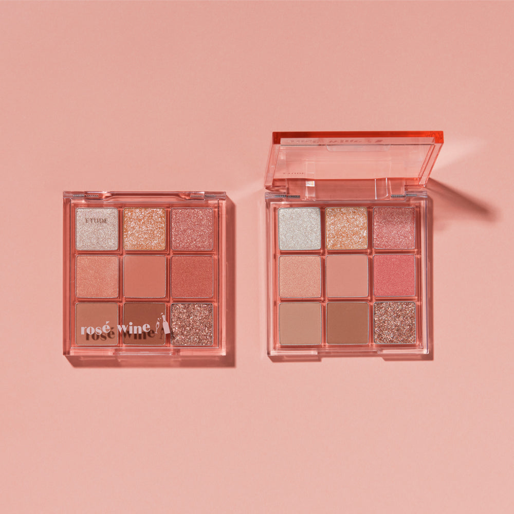 ETUDE Play Color Eyes 9-Color #Rose Wine - Faborya