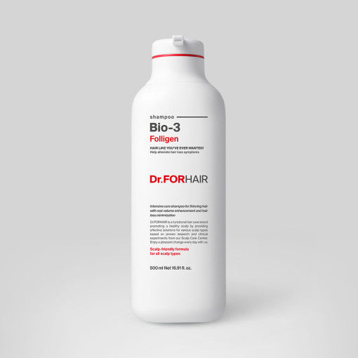 Dr.FORHAIR Bio-3 Folligen Shampoo 500ml - Faborya