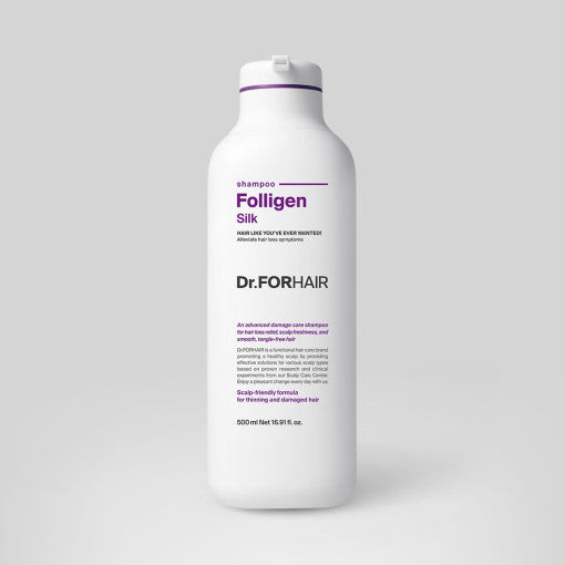 Dr.FORHAIR Folligen Silk Shampoo 500ml - Faborya