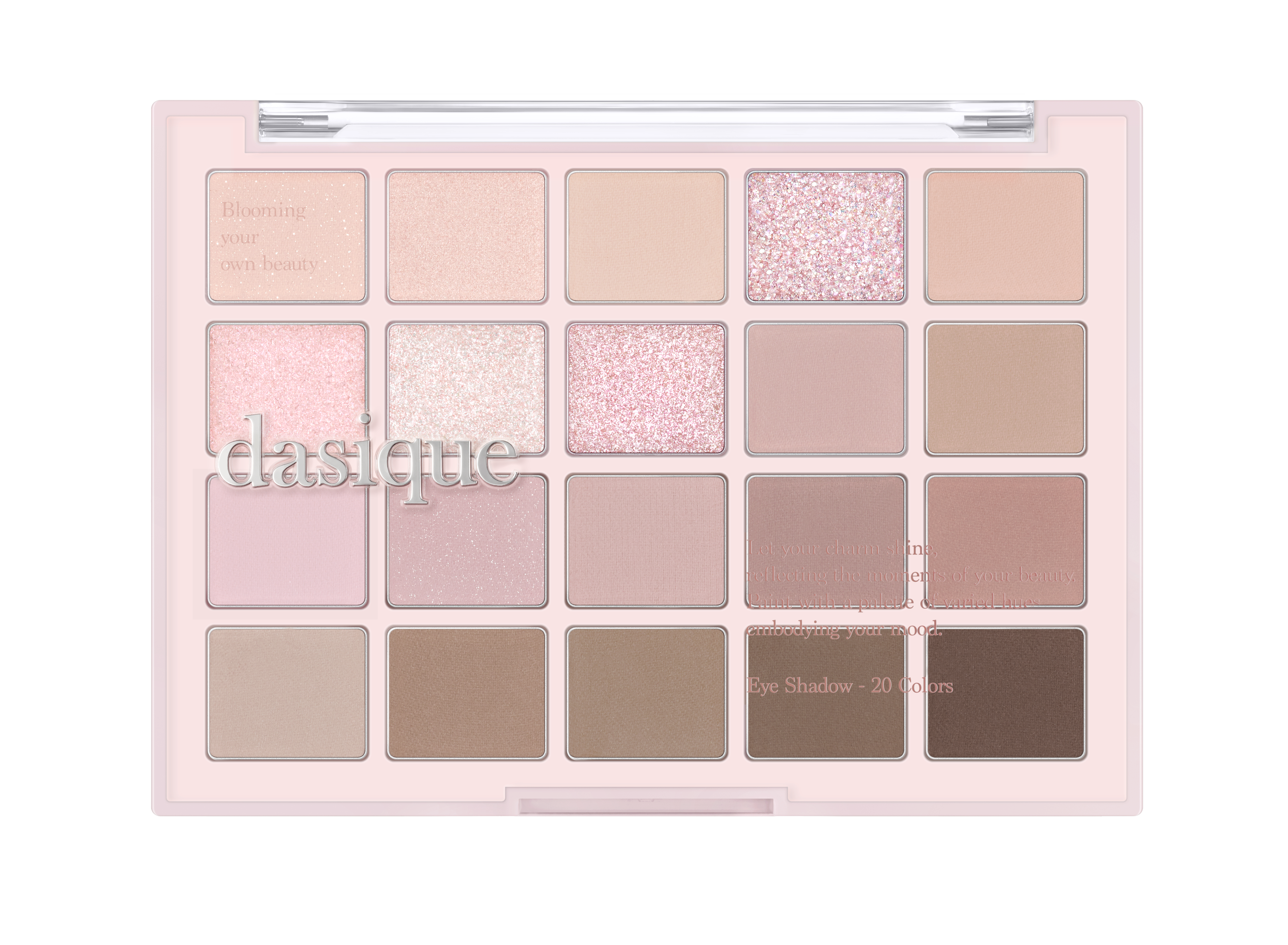dasique Mood Shadow Palette - #02 Cool Basic - Faborya