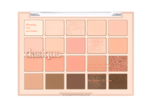 dasique Mood Shadow Palette - #03 Spring Coral - Faborya