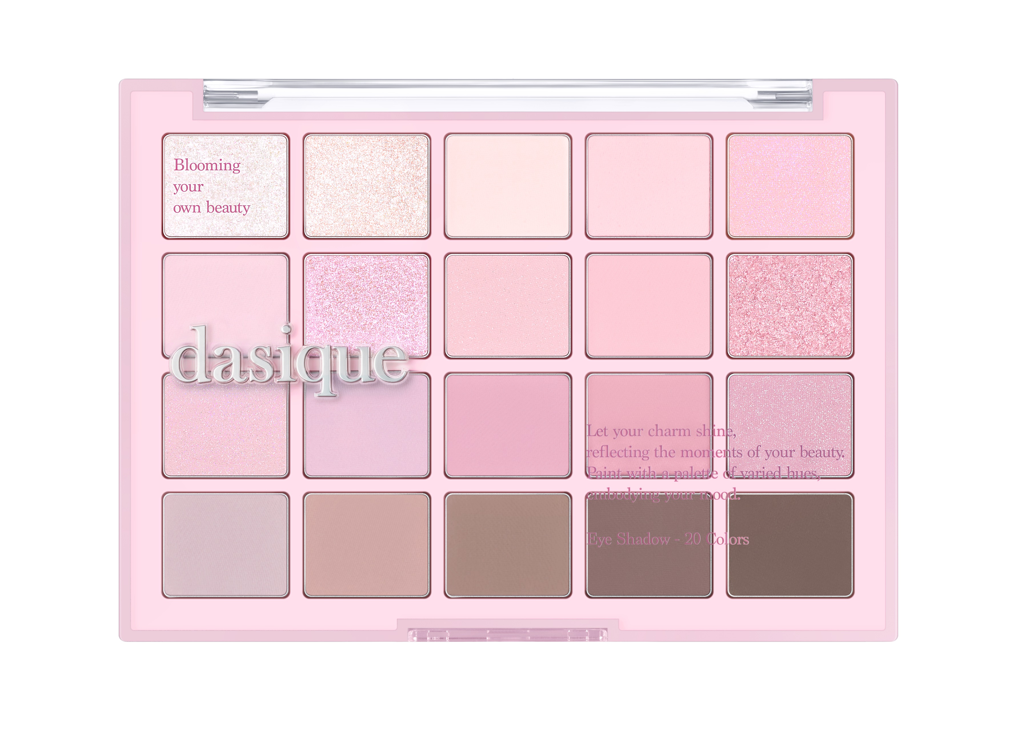 dasique Mood Shadow Palette - #04 Light Lavender - Faborya