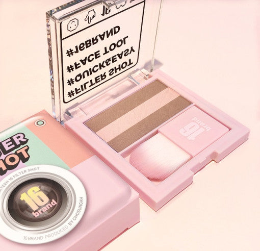 16BRAND Filter Shot Shading Highlighter (2colors) - Faborya