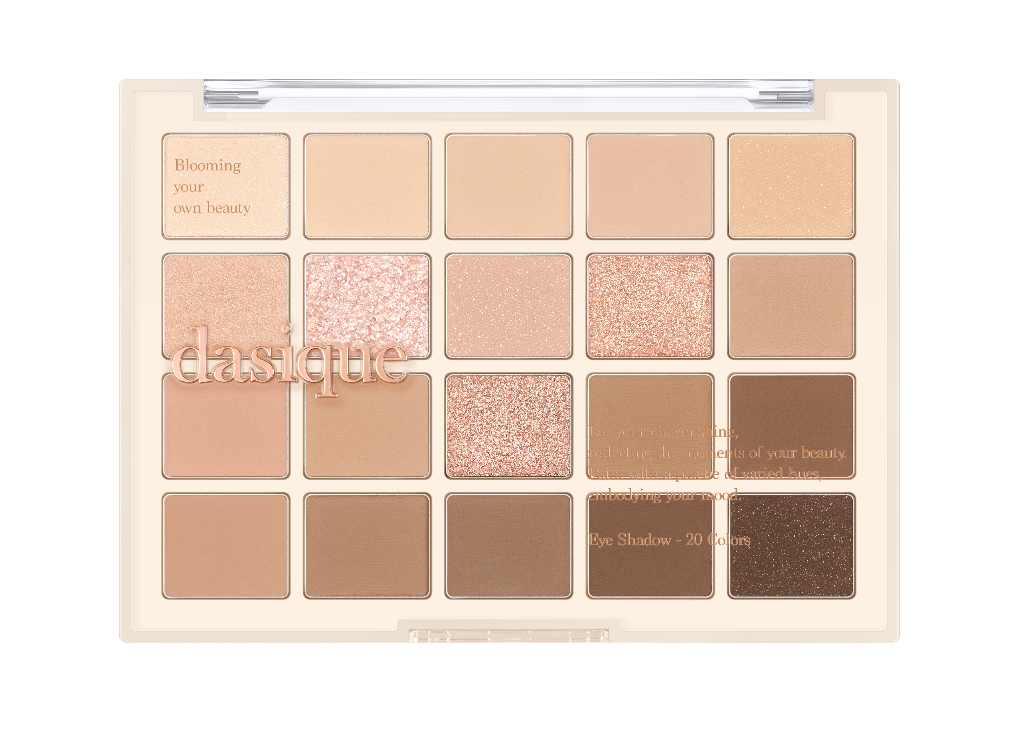 dasique Mood Shadow Palette - #01 Warm Basic - Faborya