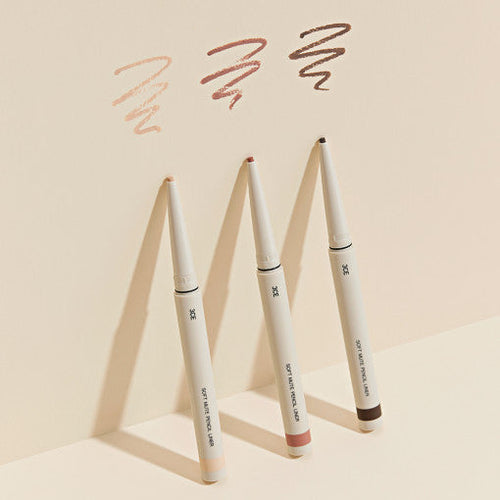 3CE Soft Mute Pencil Liner 0.1g - Faborya