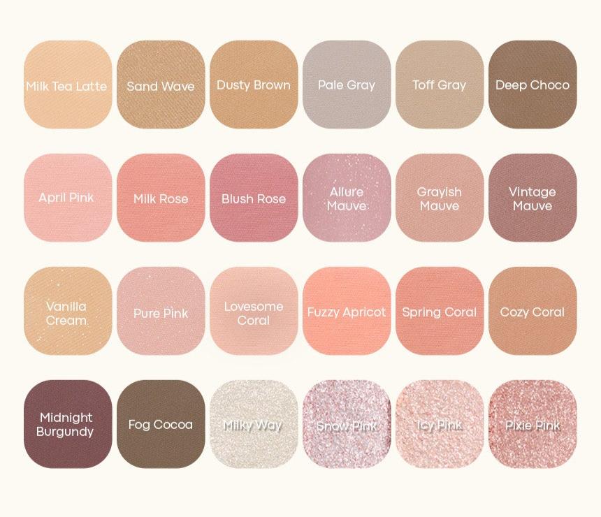 TONYMOLY Eye Tone Single Eye Shadow #414~#427 - Faborya