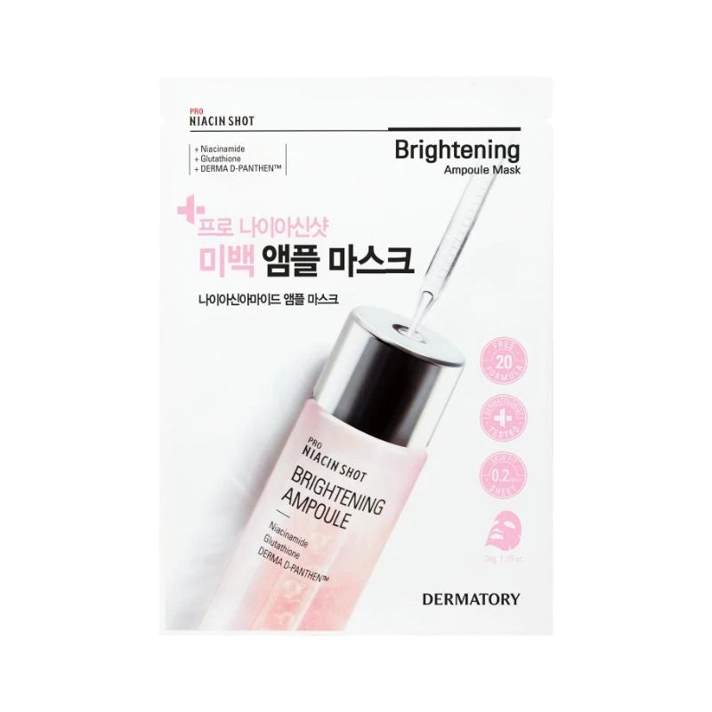 DERMATORY Pro Ampoule Shot Mask 34g X 10ea (4-type) - Faborya