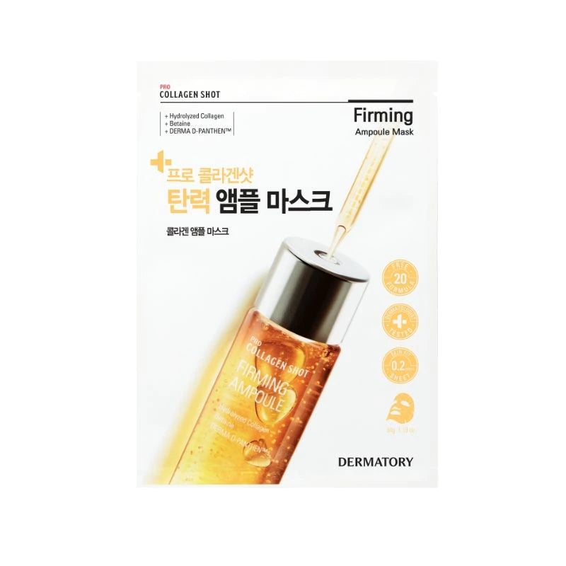 DERMATORY Pro Ampoule Shot Mask 34g X 10ea (4-type) - Faborya