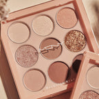 [MACQUEEN New York] 1001 Tone-On-Tone Shadow Palette Pro 9 9g #Nude Mood - Faborya