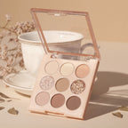 [MACQUEEN New York] 1001 Tone-On-Tone Shadow Palette Pro 9 9g #Nude Mood - Faborya