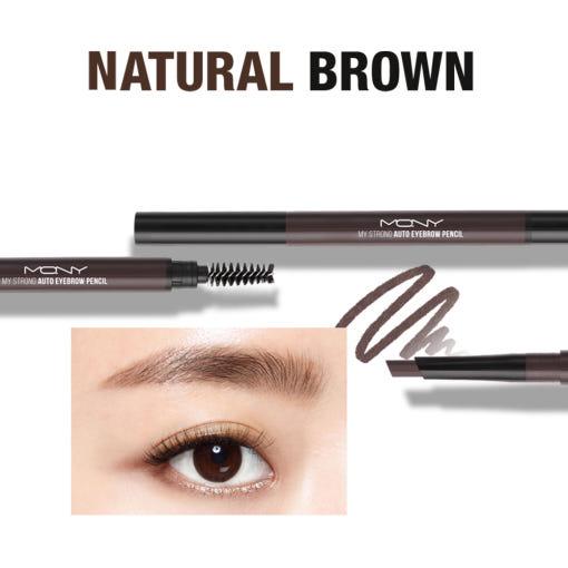 [MACQUEEN New York] My Strong Auto Eyebrow Hard Pencil 0.35g (4color) - Faborya