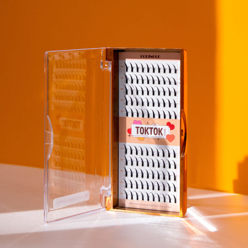 CORINGCO Toktok-Hara Bold Eyelash 100pcs (3 Types) - Faborya