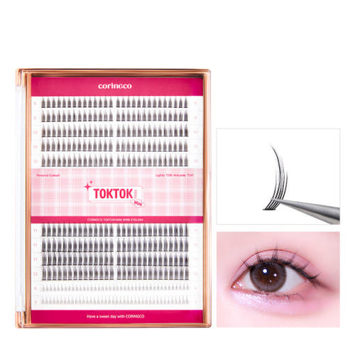 CORINGCO Toktok-Hara Wink Fake Eyelashes 292pcs (Mix Set) - Faborya