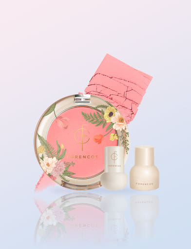 FORENCOS Fluor Blusher 5g #PINK GARDEN - Faborya