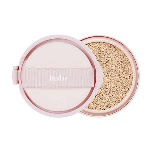 Huxley Essence Cover Cushion Unseen Layer SPF23 PA++ 12g [Refill] (2color) - Faborya