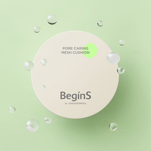 JUNGSAEMMOOL Pore Caring Mesh Cushion SPF50+ PA++++ 15g (4color) - Faborya