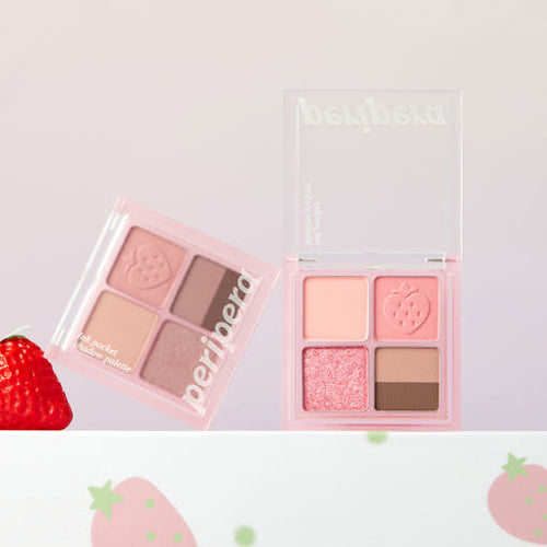peripera Ink Pocket Shadow Palette 1.6gx4 - Faborya