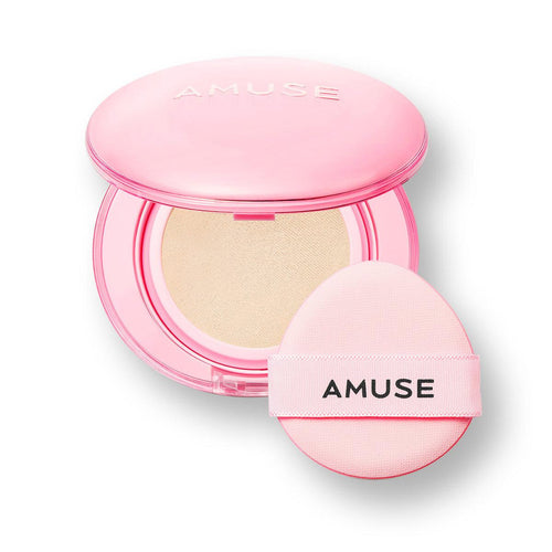 AMUSE Dew Power Vegan Cushion SPF 50+ PA++++ 15g (4 Colors) - Faborya
