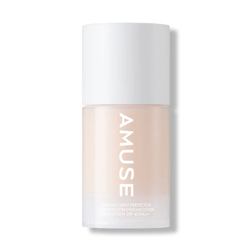 AMUSE Ceramic Skin Perfector Foundation SPF40 PA++ 30ml (4 Colors) - Faborya