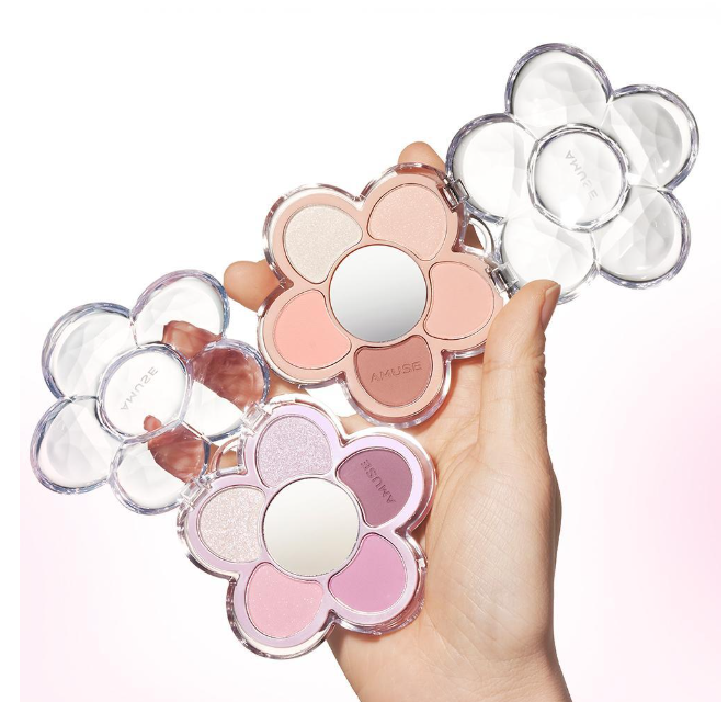 AMUSE Flora Eye Palette 4.5g (4 Colors) - Faborya