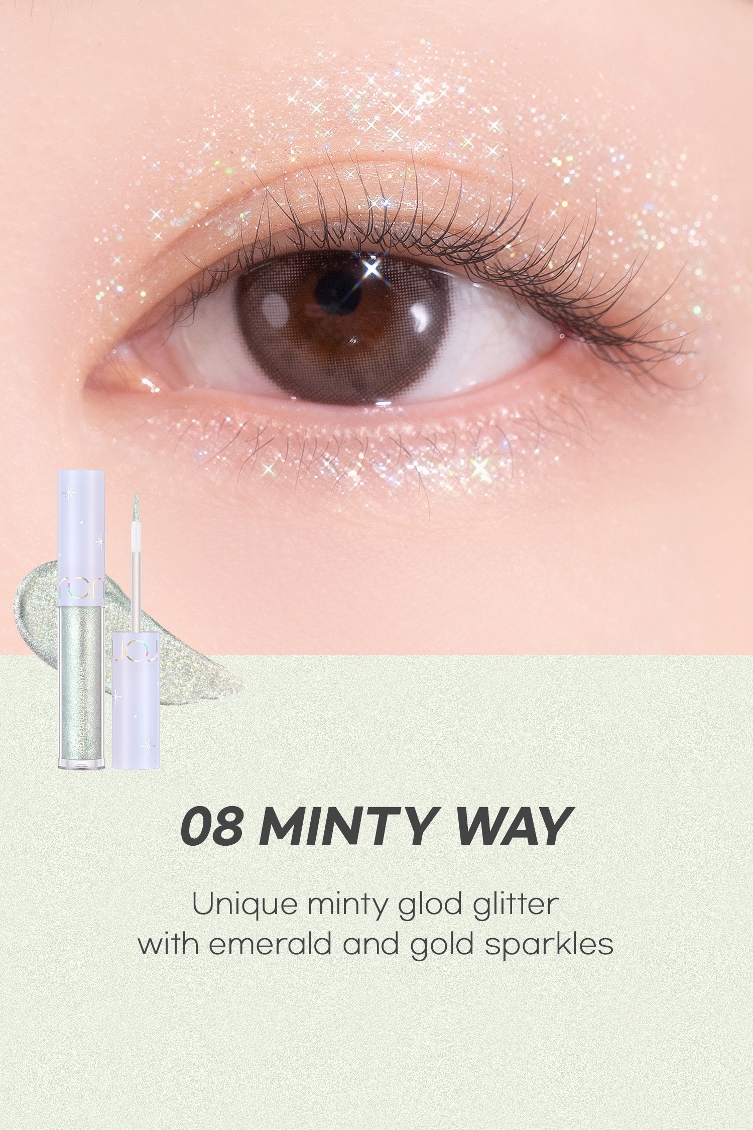 rom&nd The Universe Liquid Glitter 2g (4 Colors) - Faborya