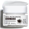 APLB Snail Mucin Ginseng Facial Cream 55ml - Faborya