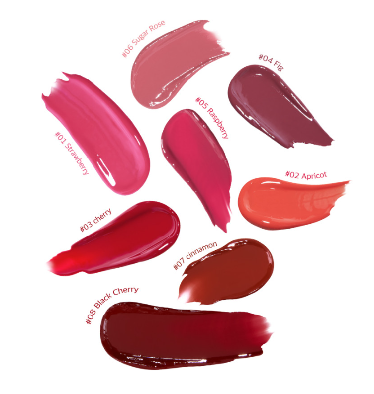 CORINGCO Pink Churros Plumping Glossy Lip 2g (8 Colors) - Faborya