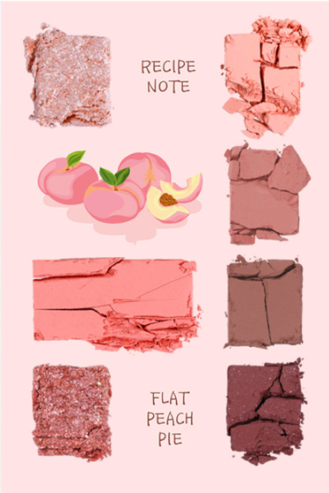 CORINGCO Recipe Note Eyeshadow Palette 10g (2 Types) - Faborya