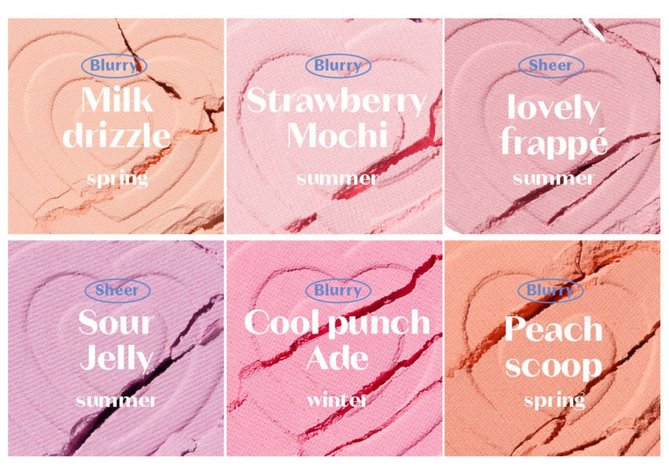 ETUDE Heart Pop Blusher #Sarr Sweeties 4g - Faborya