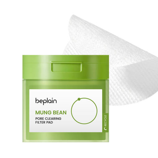 beplain Mung Bean Pore Clearing Filter Pad 180ml/70ea - Faborya