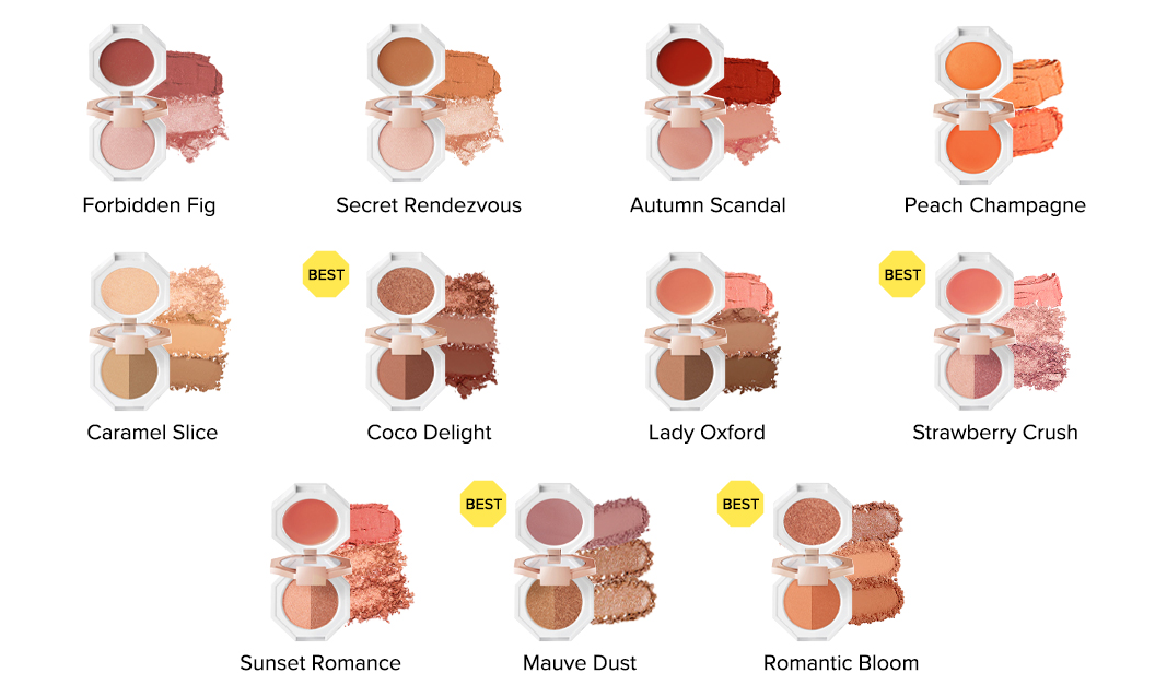 [DEAR DAHLIA] Paradise Dual Palette 4g - Faborya