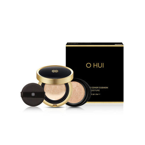 O HUI Ultimate Cover Cushion Moisture SPF50+ PA+++ SET 13g +13g(Refill) (2colors) - Faborya