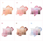 WAKEMAKE Soft Blurring Eye Palette 14g (17colors) - Faborya