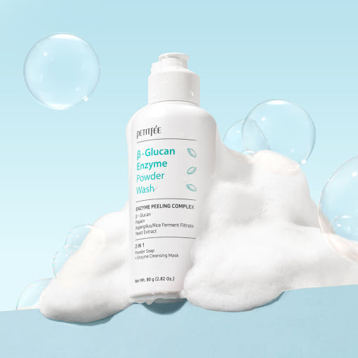 PETITFEE BETA-GLUCAN Enzyme Powder Wash 80g - Faborya