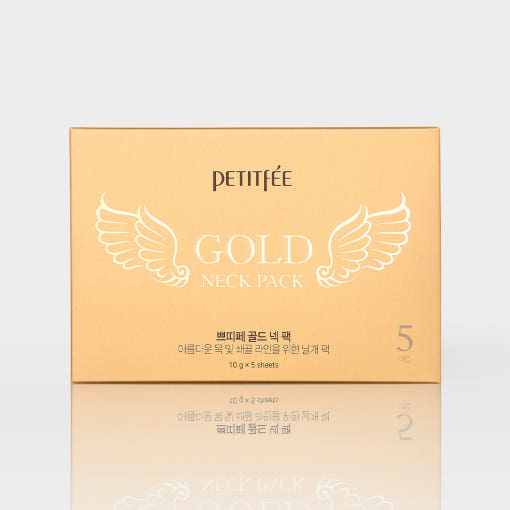 PETITFEE Gold Neck Pack 10g X 5ea - Faborya