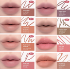 CLIO Velvet Lip Pencil 1.45g (+Sharpener) (8colors) - Faborya