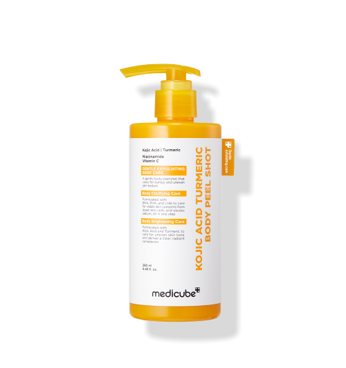 medicube Kojic Acid Turmeric Body Peel Shot 280ml - Faborya